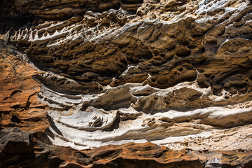 Wind eroded cave near Anvil, Blue Mountains