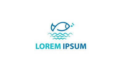 Fish logo design