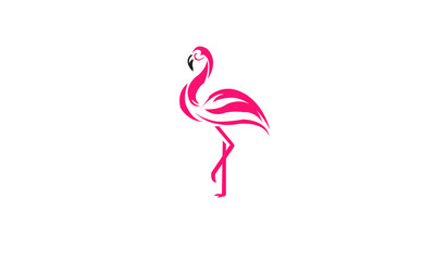 Flamingo logo design