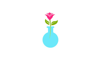 Flower vase vector