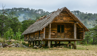 Traditional house at an ethnic village