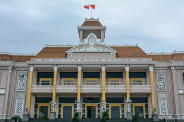 Fototapeta na wymiar Government building in Nha Trang, Vietnam