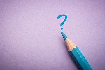 Question Mark Concept With Copy Space