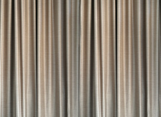 Obraz premium Close up of gray curtain background texture