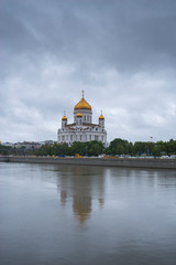 Christ the Savior Cathedral in Moscow.