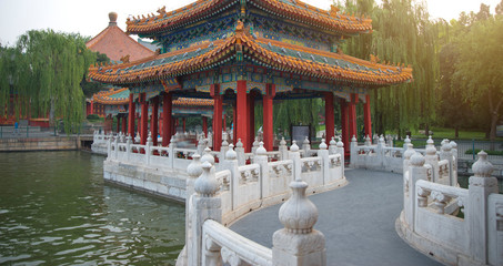 Obraz premium Beihai Park is an imperial garden