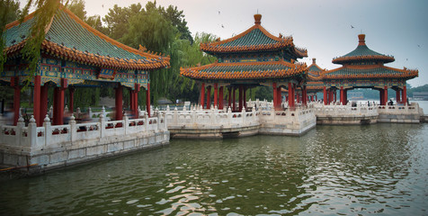 Fototapeta premium Beihai Park is an imperial garden