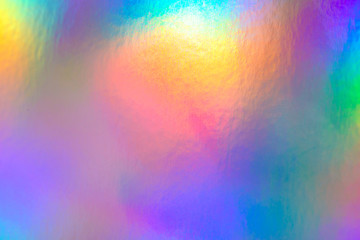 a colorful hologram paper