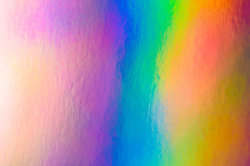 a colorful hologram paper