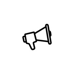 Compaign icon vector isolated on background. Trendy sweet symbol. Pixel perfect. illustration EPS 10. - Vector