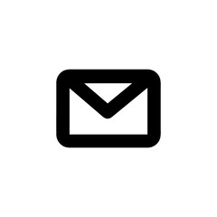 Mail icon vector isolated on background. Trendy sweet symbol. Pixel perfect. illustration EPS 10. - Vector