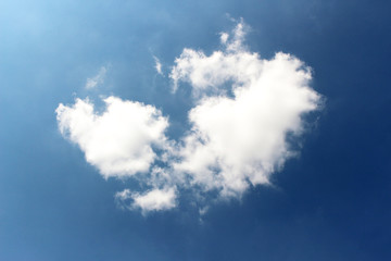 blue sky with cloud background