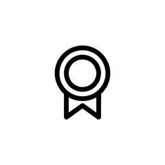 Medal icon vector isolated on background. Trendy sweet symbol. Pixel perfect. illustration EPS 10. - Vector