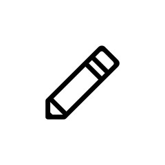 Pencil icon vector isolated on background. Trendy sweet symbol. Pixel perfect. illustration EPS 10. - Vector