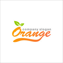 orange logo design