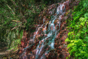 特別名勝三段峡 赤滝