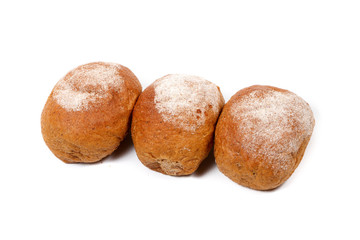 bread isolated on white background