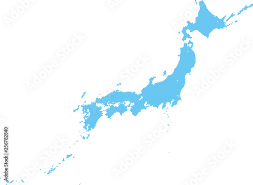 日本地図ドットa Wall Mural Wallpaper Murals Wallsheaven 四郎丸
