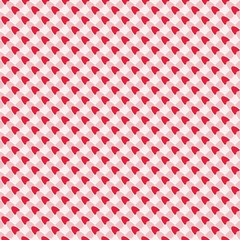 Seamless pattern for fabrics, intersecting cells of pastel colors