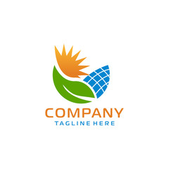 solar logo design