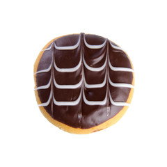 donut or donut with concept on a background.