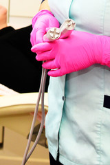 Rf skin tightening. Vacuum massage. Hardware cosmetology. Body care. Non surgical body sculpting. anti-cellulite and anti-fat therapy in beauty salon.