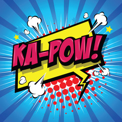 Ka-Pow! Comic Speech Bubble