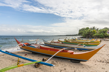Fototapeta premium Einbaum, Indonesien