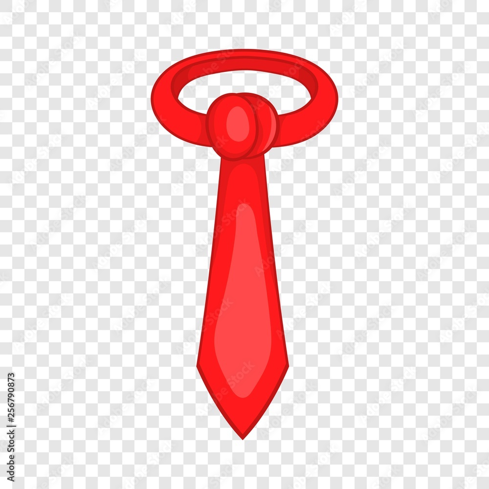 Poster tie icon in cartoon style isolated on background for any web design