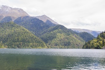 Lake Ritsa views, Abkhazia
