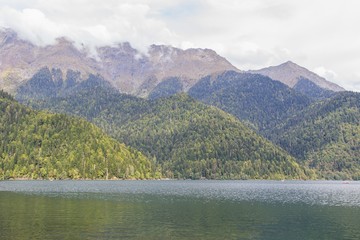 Lake Ritsa views, Abkhazia