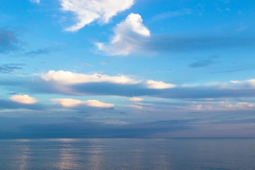 Fototapeta premium Tranquil sunset over the sea