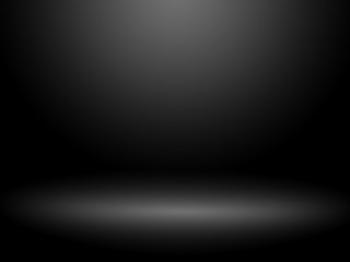 Fototapeta premium Black and gray background. Abstract black background for web design templates, christmas, halloween, valentine, product studio room and business report with smooth gradient color.