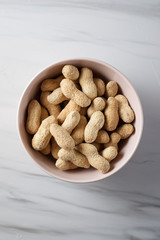 Peanuts with shell.