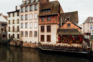 Fototapeta premium Christmas Strasbourg by day