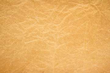 Obraz premium Brown wrinkle recycle paper background