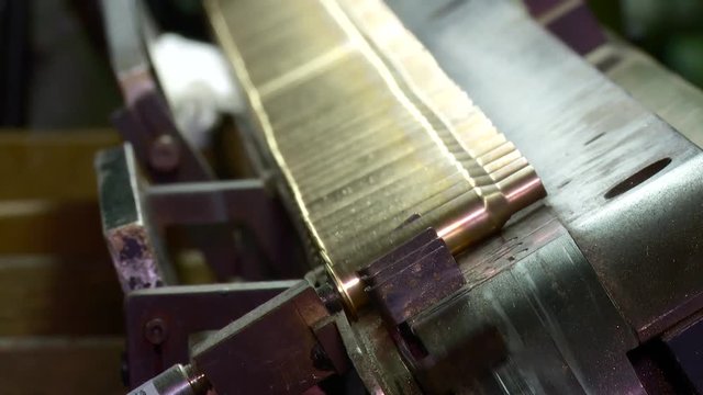 Bullet manufacturing producing line