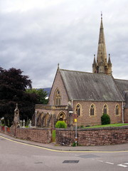 Saint Andrew`s Church at Fort William, Scottish Highlands
