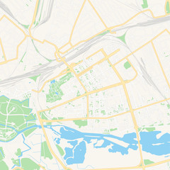 Brest, Belarus printable map