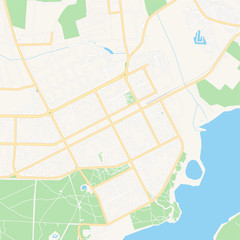 Salihorsk, Belarus printable map