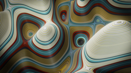 Abstract background - 3D Illustration