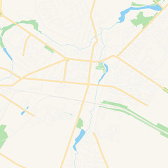 Smarhon, Belarus printable map
