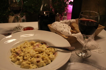 Italian style diner