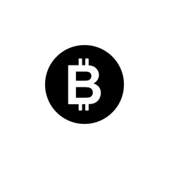 Cryptocurrency bitcoin symbol