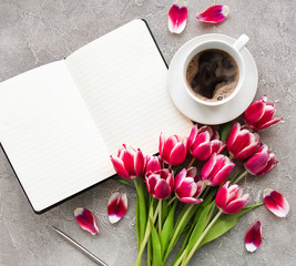 Blogger or freelancer workspace