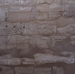 hieroglyph texture from Egypt karnak