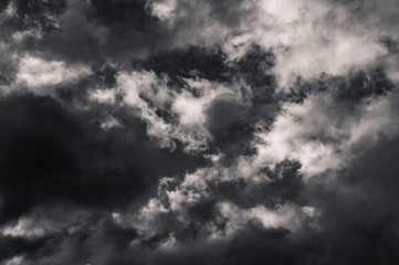 Obraz premium Dramatischer Himmel, dramatische Wolken