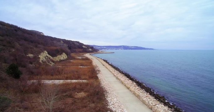 Flying near Albena