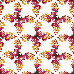 .watercolor leaf patterns