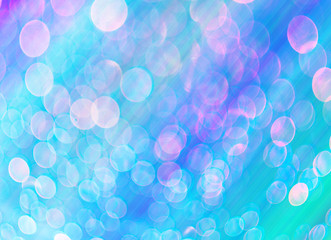 Background of blue stripes and bubbles 